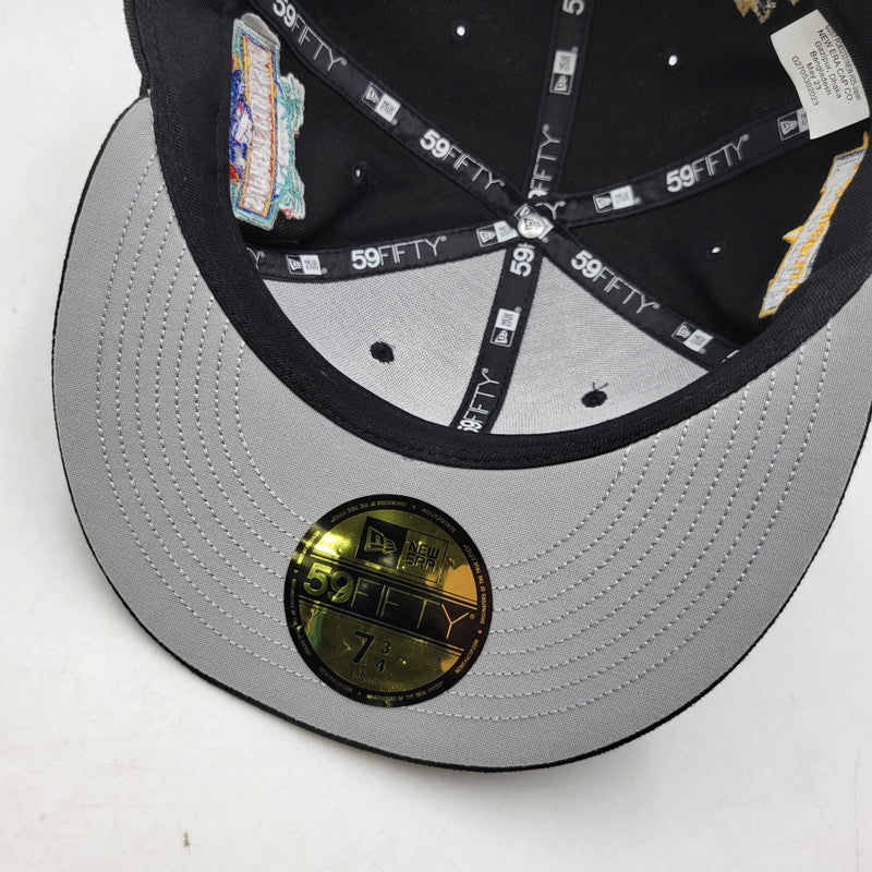 【中古品】【メンズ/レディース】 SUPREME シュプリーム× NEW ERA ニューエラ 23FW CHAMPIONSHIPS BOX LOGO CAP チャンピオンシップ ボックス ロゴ キャップ 帽子 185-260818-cs-13-izu サイズ：7 3/4(61.5cm) カラー：ブラック 万代Net店