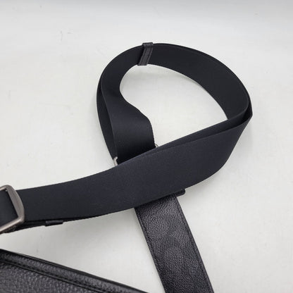 【中古品】【メンズ/レディース】 COACH コーチ CAT78 サリバン クロスボディ バッグ・シグネチャー キャンバス カバン 鞄 188-260818-cs-22-izu カラー：ブラック 万代Net店
