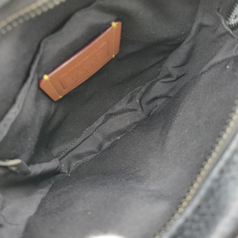 【中古品】【メンズ/レディース】 COACH コーチ CAT78 サリバン クロスボディ バッグ・シグネチャー キャンバス カバン 鞄 188-260818-cs-22-izu カラー：ブラック 万代Net店