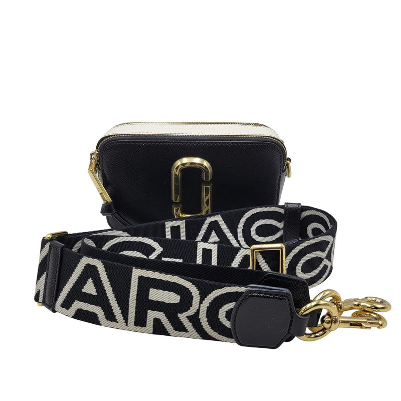 【中古品】【レディース】 MARC JACOBS マークジェイコブス 2S3HCR500H03 THE COLORBLOCK SNAPSHOT カラーブロック スナップショット カバン 鞄 188-260818-cs-24-izu カラー：ブラック×ホワイト 万代Net店