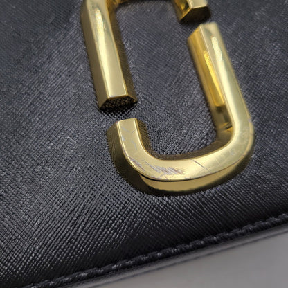 【中古品】【レディース】 MARC JACOBS マークジェイコブス 2S3HCR500H03 THE COLORBLOCK SNAPSHOT カラーブロック スナップショット カバン 鞄 188-260818-cs-24-izu カラー：ブラック×ホワイト 万代Net店