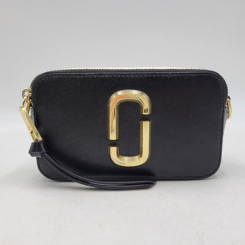 【中古品】【レディース】 MARC JACOBS マークジェイコブス 2S3HCR500H03 THE COLORBLOCK SNAPSHOT カラーブロック スナップショット カバン 鞄 188-260818-cs-24-izu カラー：ブラック×ホワイト 万代Net店