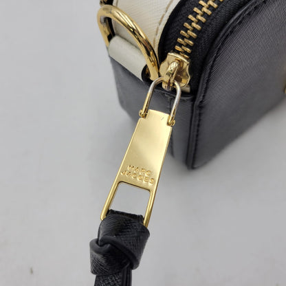 【中古品】【レディース】 MARC JACOBS マークジェイコブス 2S3HCR500H03 THE COLORBLOCK SNAPSHOT カラーブロック スナップショット カバン 鞄 188-260818-cs-24-izu カラー：ブラック×ホワイト 万代Net店
