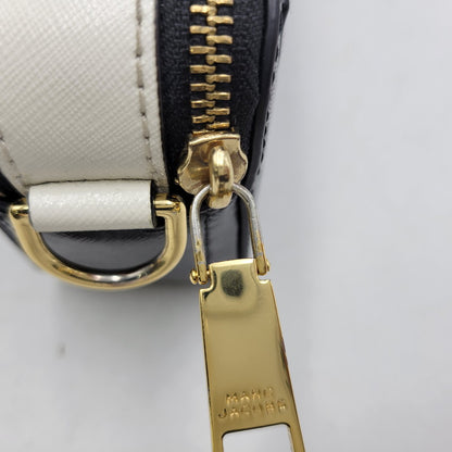 【中古品】【レディース】 MARC JACOBS マークジェイコブス 2S3HCR500H03 THE COLORBLOCK SNAPSHOT カラーブロック スナップショット カバン 鞄 188-260818-cs-24-izu カラー：ブラック×ホワイト 万代Net店