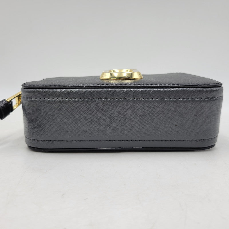 【中古品】【レディース】 MARC JACOBS マークジェイコブス 2S3HCR500H03 THE COLORBLOCK SNAPSHOT カラーブロック スナップショット カバン 鞄 188-260818-cs-24-izu カラー：ブラック×ホワイト 万代Net店