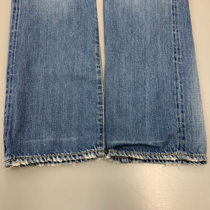 【中古品】【レディース】 HYSTERIC GLAMOUR ヒステリックグラマー STUDS DENIM PANTS スタッズ デニム パンツ ボトムス ズボン 168-260818-cs-09-izu サイズ：XS カラー：インディゴ 万代Net店
