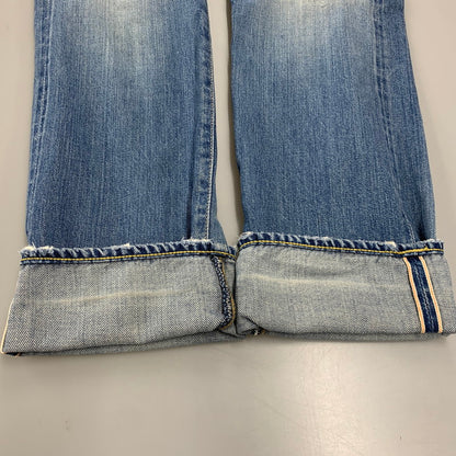 【中古品】【レディース】 HYSTERIC GLAMOUR ヒステリックグラマー STUDS DENIM PANTS スタッズ デニム パンツ ボトムス ズボン 168-260818-cs-09-izu サイズ：XS カラー：インディゴ 万代Net店