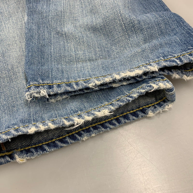 【中古品】【レディース】 HYSTERIC GLAMOUR ヒステリックグラマー STUDS DENIM PANTS スタッズ デニム パンツ ボトムス ズボン 168-260818-cs-09-izu サイズ：XS カラー：インディゴ 万代Net店