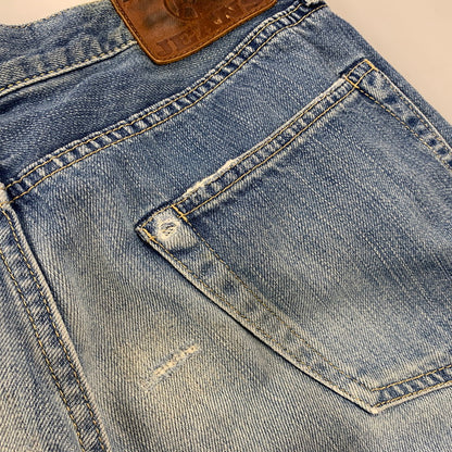 【中古品】【レディース】 HYSTERIC GLAMOUR ヒステリックグラマー STUDS DENIM PANTS スタッズ デニム パンツ ボトムス ズボン 168-260818-cs-09-izu サイズ：XS カラー：インディゴ 万代Net店