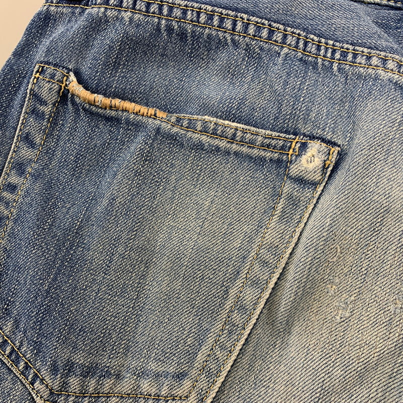 【中古品】【レディース】 HYSTERIC GLAMOUR ヒステリックグラマー STUDS DENIM PANTS スタッズ デニム パンツ ボトムス ズボン 168-260818-cs-09-izu サイズ：XS カラー：インディゴ 万代Net店
