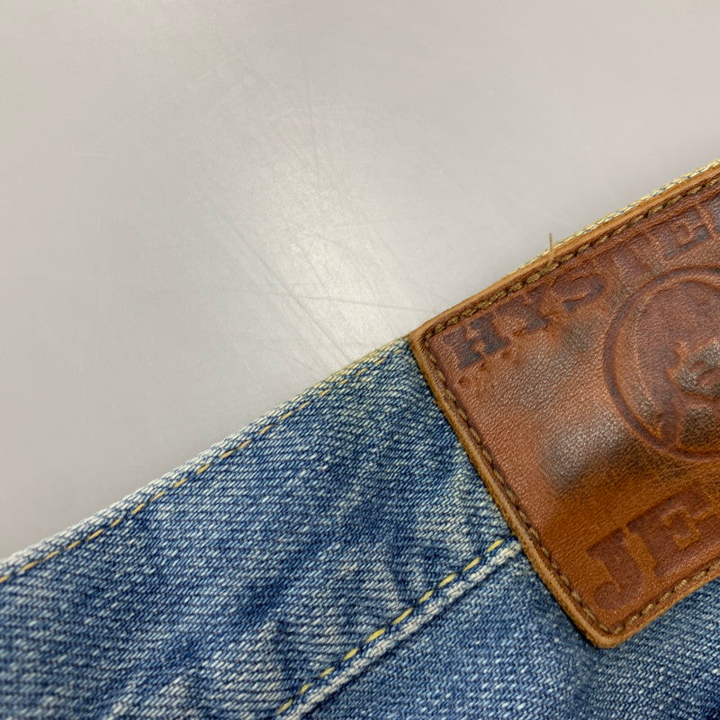 【中古品】【レディース】 HYSTERIC GLAMOUR ヒステリックグラマー STUDS DENIM PANTS スタッズ デニム パンツ ボトムス ズボン 168-260818-cs-09-izu サイズ：XS カラー：インディゴ 万代Net店