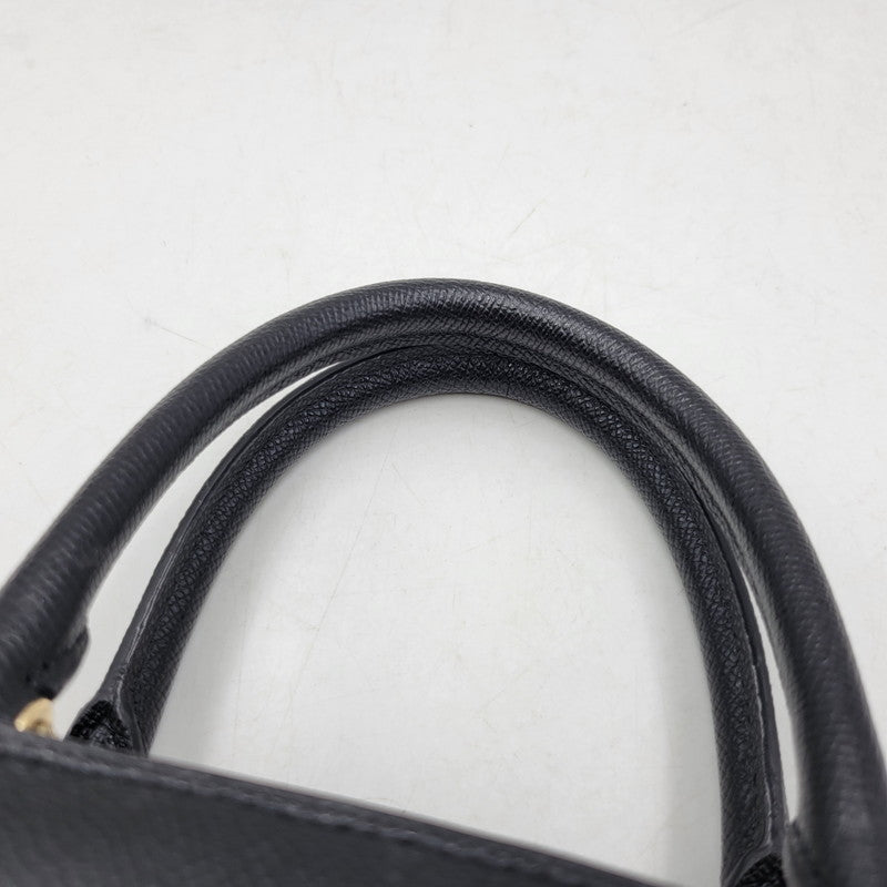 【中古品】【レディース】 COACH コーチ 91146 MINI LILLIE CARRYALL 2WAY SHOULDER BAG ミニ リリー キャリーオール ツーウェイ ショルダー バッグ カバン 鞄 180-260818-cs-23-izu カラー：ブラック 万代Net店