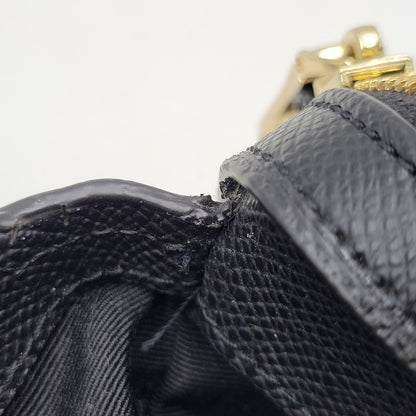 【中古品】【レディース】 COACH コーチ 91146 MINI LILLIE CARRYALL 2WAY SHOULDER BAG ミニ リリー キャリーオール ツーウェイ ショルダー バッグ カバン 鞄 180-260818-cs-23-izu カラー：ブラック 万代Net店