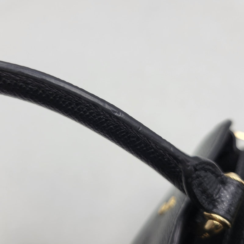 【中古品】【レディース】 COACH コーチ 91146 MINI LILLIE CARRYALL 2WAY SHOULDER BAG ミニ リリー キャリーオール ツーウェイ ショルダー バッグ カバン 鞄 180-260818-cs-23-izu カラー：ブラック 万代Net店