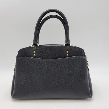 【中古品】【レディース】 COACH コーチ 91146 MINI LILLIE CARRYALL 2WAY SHOULDER BAG ミニ リリー キャリーオール ツーウェイ ショルダー バッグ カバン 鞄 180-260818-cs-23-izu カラー：ブラック 万代Net店