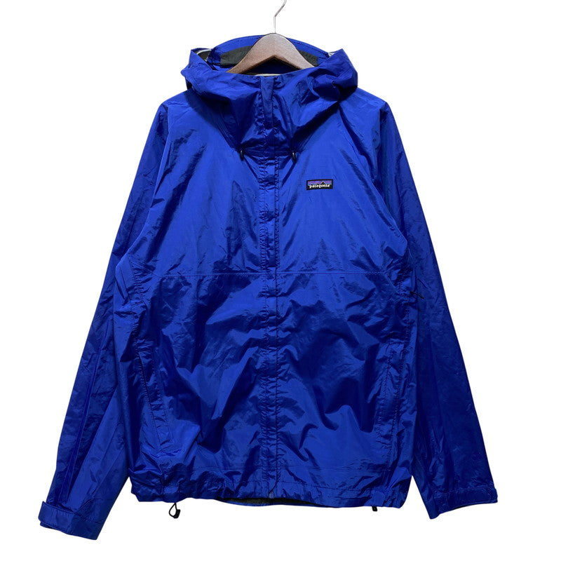 【中古品】【メンズ】 patagonia パタゴニア TORRENTSHELL JACKET 83802SP18 トレントシェル ジャケット 144-260818-as-03-izu サイズ：L カラー：ブルー 万代Net店