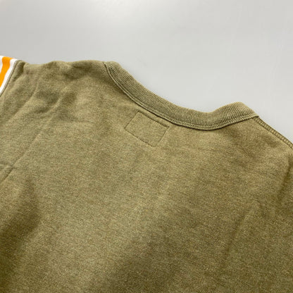 【中古品】【メンズ】 STUSSY ステューシー FOOTBALL TEE フットボール Tシャツ 142-260818-as-04-izu サイズ：L カラー：オリーブ 万代Net店