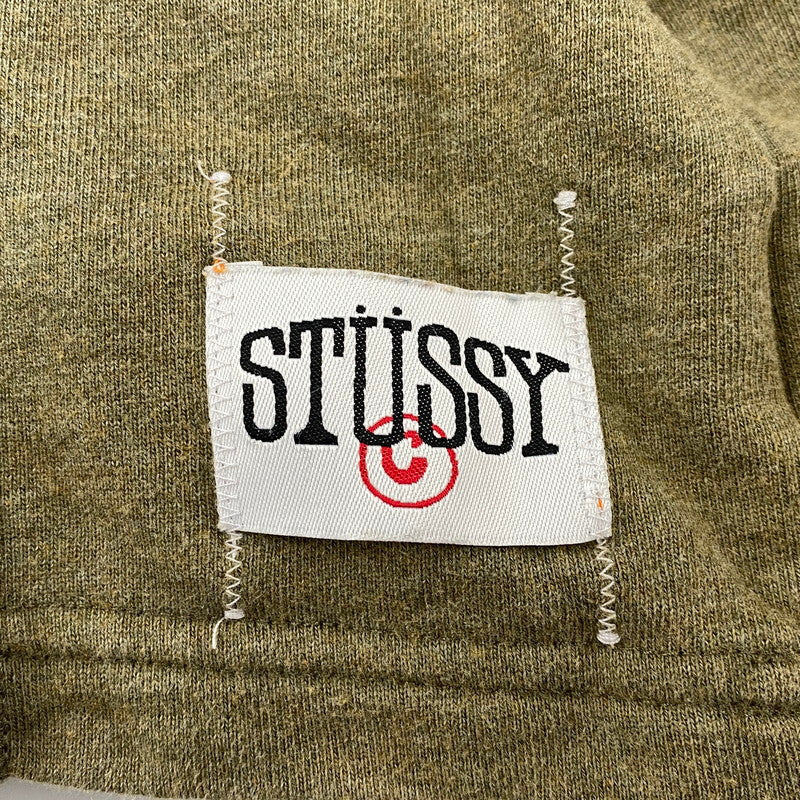 【中古品】【メンズ】 STUSSY ステューシー FOOTBALL TEE フットボール Tシャツ 142-260818-as-04-izu サイズ：L カラー：オリーブ 万代Net店