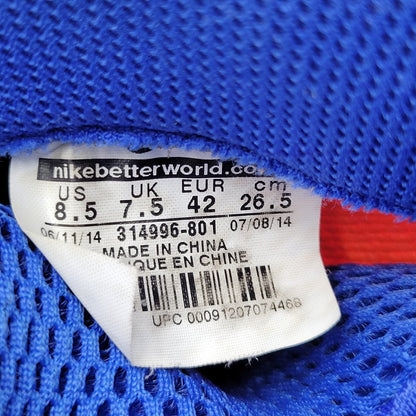 【中古品】【メンズ】 NIKE ナイキ AIR FOAMPOSITE ONE "NEW YORK KNICKS" 314996-801 エア フォームポジット ワン スニーカー シューズ 靴 160-260819-ay-01-izu サイズ：26.5cm カラー：TOTAL CRIMSON/GAME ROYAL/BLACK 万代Net店