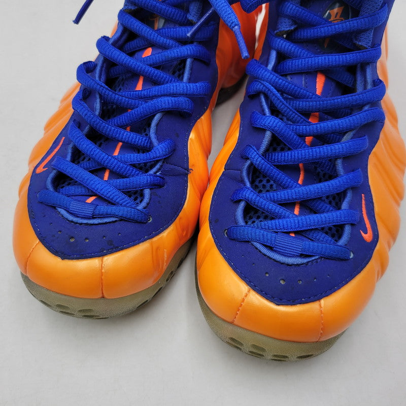 【中古品】【メンズ】 NIKE ナイキ AIR FOAMPOSITE ONE "NEW YORK KNICKS" 314996-801 エア フォームポジット ワン スニーカー シューズ 靴 160-260819-ay-01-izu サイズ：26.5cm カラー：TOTAL CRIMSON/GAME ROYAL/BLACK 万代Net店