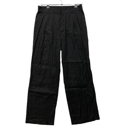 【中古品】【メンズ】 EDIFICE エディフィス 25-030-300-8008 TYPEWRITER EASY PANTS タイプライター イージー パンツ ボトムス 158-260831-kh-06-izu サイズ：L カラー：ブラック 万代Net店