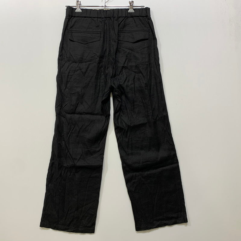 【中古品】【メンズ】 EDIFICE エディフィス 25-030-300-8008 TYPEWRITER EASY PANTS タイプライター イージー パンツ ボトムス 158-260831-kh-06-izu サイズ：L カラー：ブラック 万代Net店