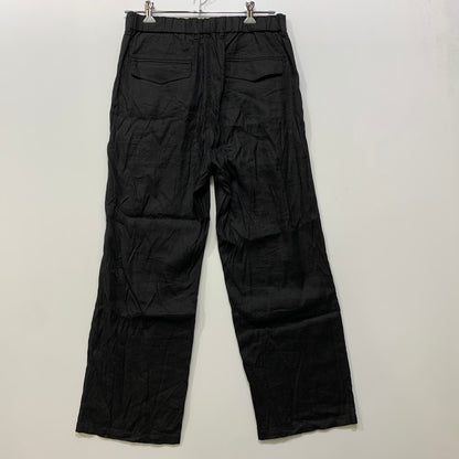 【中古品】【メンズ】 EDIFICE エディフィス 25-030-300-8008 TYPEWRITER EASY PANTS タイプライター イージー パンツ ボトムス 158-260831-kh-06-izu サイズ：L カラー：ブラック 万代Net店