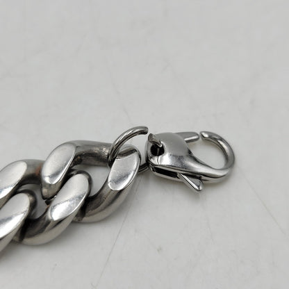 【中古品】【メンズ/レディース】 DIESEL ディーゼル STEEL D LOGO CHAIN BRACELET スチール Dロゴ チェーンブレスレット アクセサリー 192-260830-as-03-izu カラー：シルバー 万代Net店