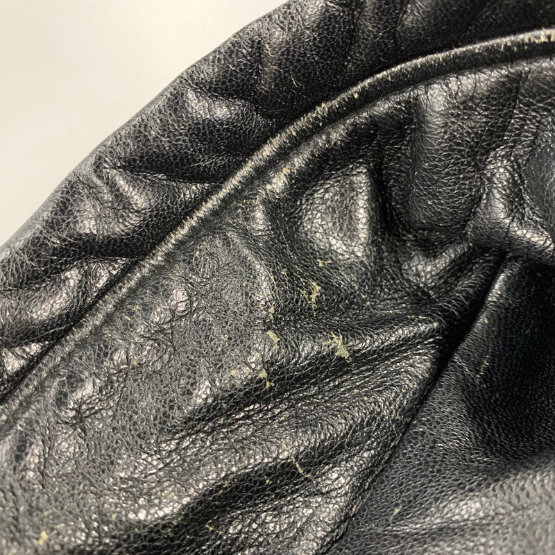 【現状渡し品】【メンズ】 USED 韓国製 YKK ZIP SHEEPLEATHER RIDERS JACKET シープレザー ライダース ジャケット アウター 146-260828-cs-10-izu サイズ：M カラー：ブラック 万代Net店