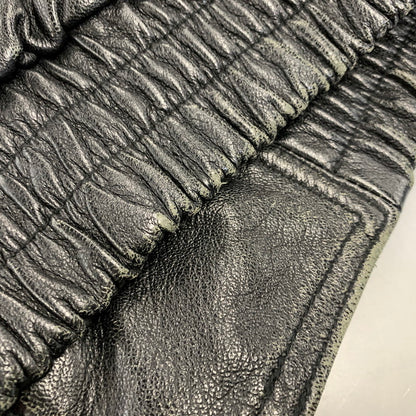 【現状渡し品】【メンズ】 USED 韓国製 YKK ZIP SHEEPLEATHER RIDERS JACKET シープレザー ライダース ジャケット アウター 146-260828-cs-10-izu サイズ：M カラー：ブラック 万代Net店