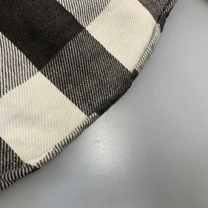 【中古品】【メンズ】 OSHKOSH オシュコシュ B'GOSH ビゴッシュ　BUFFALO CHECK HEAVY FLANNEL SHIRT バッファロー チェック ヘビー フランネル シャツ トップス 長袖 146-260828-cs-06-izu サイズ：不明 カラー：グレー×ホワイト 万代Net店