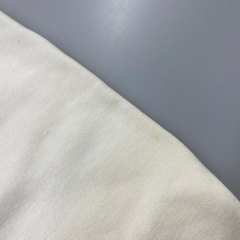 【中古品】【メンズ】 CHAMPION チャンピオン 小文字ランタグ 50-60S FAIRLAWN HALF ZIP POLO SWEATSHIRT フェアローン ハーフ ジップ ポロ スウェットシャツ トップス 146-260827-yn-17-izu サイズ：L カラー：ホワイト 万代Net店