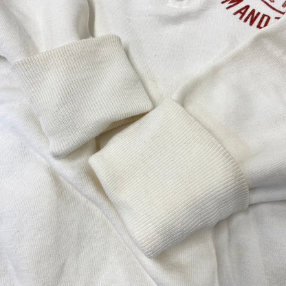 【中古品】【メンズ】 CHAMPION チャンピオン 小文字ランタグ 50-60S FAIRLAWN HALF ZIP POLO SWEATSHIRT フェアローン ハーフ ジップ ポロ スウェットシャツ トップス 146-260827-yn-17-izu サイズ：L カラー：ホワイト 万代Net店