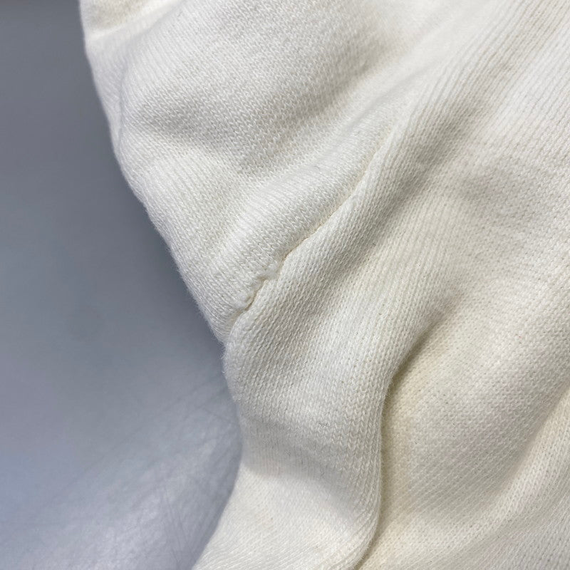 【中古品】【メンズ】 CHAMPION チャンピオン 小文字ランタグ 50-60S FAIRLAWN HALF ZIP POLO SWEATSHIRT フェアローン ハーフ ジップ ポロ スウェットシャツ トップス 146-260827-yn-17-izu サイズ：L カラー：ホワイト 万代Net店