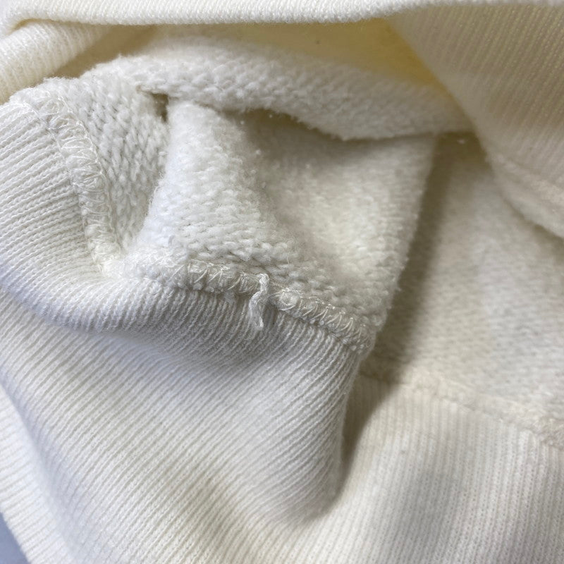【中古品】【メンズ】 CHAMPION チャンピオン 小文字ランタグ 50-60S FAIRLAWN HALF ZIP POLO SWEATSHIRT フェアローン ハーフ ジップ ポロ スウェットシャツ トップス 146-260827-yn-17-izu サイズ：L カラー：ホワイト 万代Net店