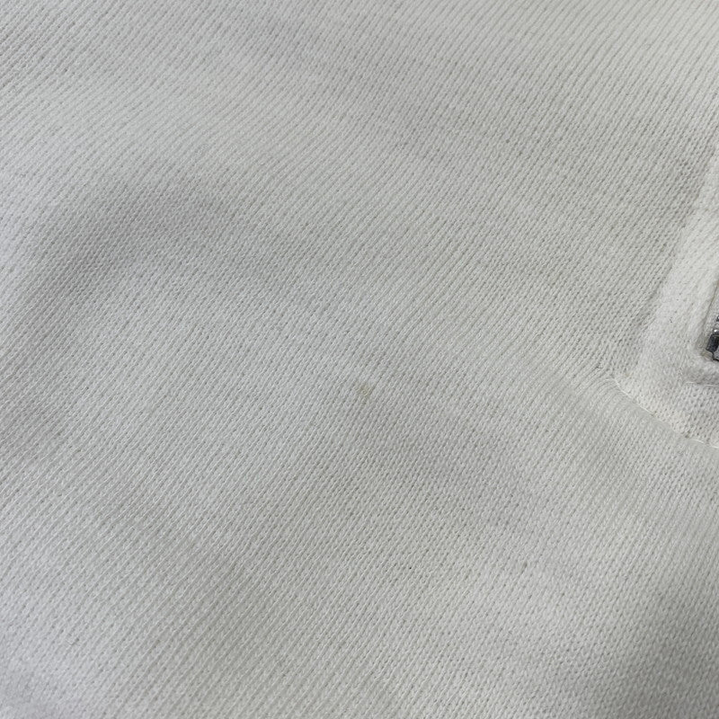 【中古品】【メンズ】 CHAMPION チャンピオン 小文字ランタグ 50-60S FAIRLAWN HALF ZIP POLO SWEATSHIRT フェアローン ハーフ ジップ ポロ スウェットシャツ トップス 146-260827-yn-17-izu サイズ：L カラー：ホワイト 万代Net店
