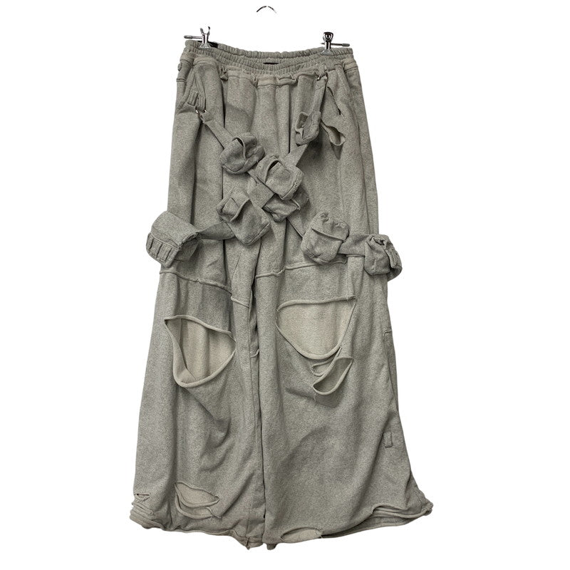 【中古品】【メンズ】 COZY WORLD WIDE コージーワールドワイド BBY TECHBOI MULTI POCKET SWEATPANTS マルチ ポケット スウェットパンツ ボトムス ズボン 152-260818-cs-10-izu サイズ：M カラー：グレー 万代Net店
