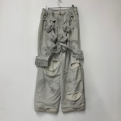 【中古品】【メンズ】 COZY WORLD WIDE コージーワールドワイド BBY TECHBOI MULTI POCKET SWEATPANTS マルチ ポケット スウェットパンツ ボトムス ズボン 152-260818-cs-10-izu サイズ：M カラー：グレー 万代Net店