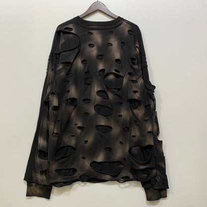 【中古品】【メンズ】 DIG YOUR OWN GRAVE ディグユアオウングレイブ 553018 WISH VOID LS TEE ロングスリーブ Tシャツ トップス 長袖 141-260828-cs-05-izu サイズ：1 カラー：ブラック 万代Net店