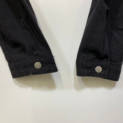 【中古品】【メンズ】 USED CUSTOM DENIM JACKET カスタム デニム ジャケット アウター 147-260828-cs-08-izu サイズ：L カラー：ブラック 万代Net店