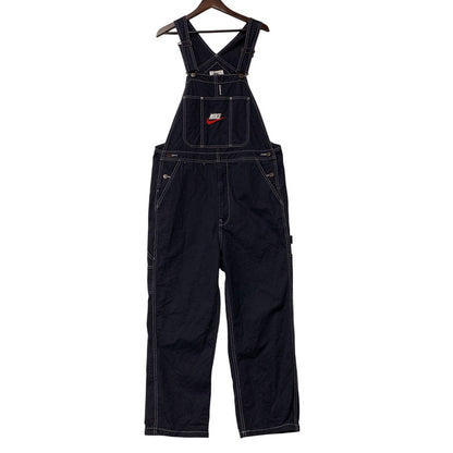 【中古品】【メンズ】 SUPREME シュプリーム×NIKE ナイキ AR5575-010 18AW COTTON TWILL OVERALLS コットン ツイル オーバーオール 149-260818-cs-11-izu サイズ：M カラー：ネイビー系 万代Net店