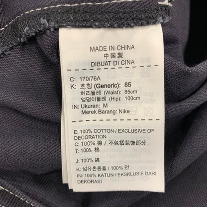 【中古品】【メンズ】 SUPREME シュプリーム×NIKE ナイキ AR5575-010 18AW COTTON TWILL OVERALLS コットン ツイル オーバーオール 149-260818-cs-11-izu サイズ：M カラー：ネイビー系 万代Net店