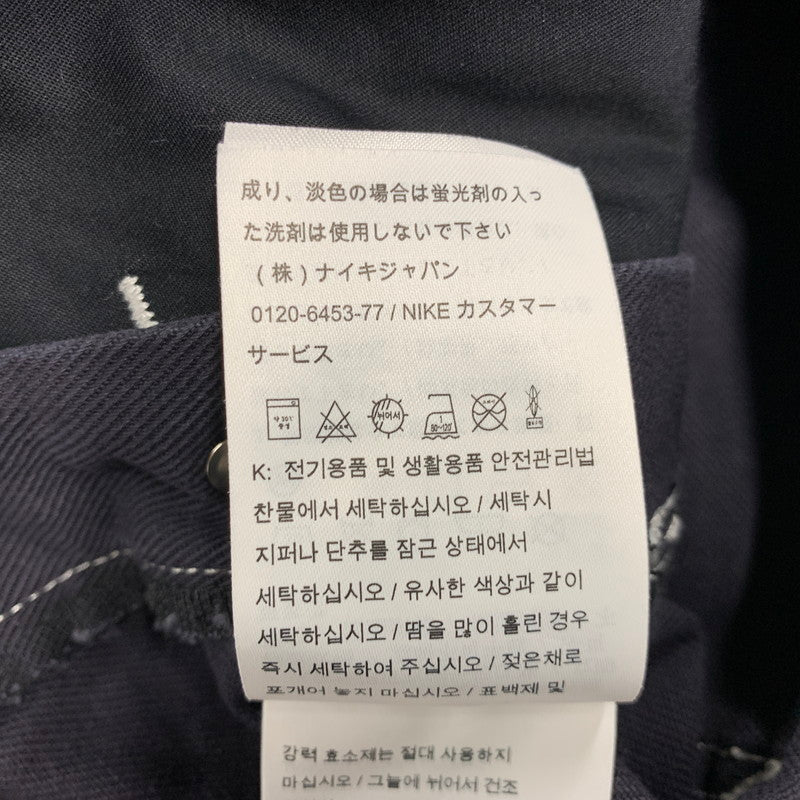 【中古品】【メンズ】 SUPREME シュプリーム×NIKE ナイキ AR5575-010 18AW COTTON TWILL OVERALLS コットン ツイル オーバーオール 149-260818-cs-11-izu サイズ：M カラー：ネイビー系 万代Net店