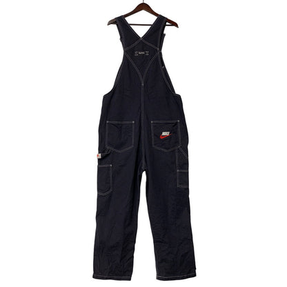 【中古品】【メンズ】 SUPREME シュプリーム×NIKE ナイキ AR5575-010 18AW COTTON TWILL OVERALLS コットン ツイル オーバーオール 149-260818-cs-11-izu サイズ：M カラー：ネイビー系 万代Net店