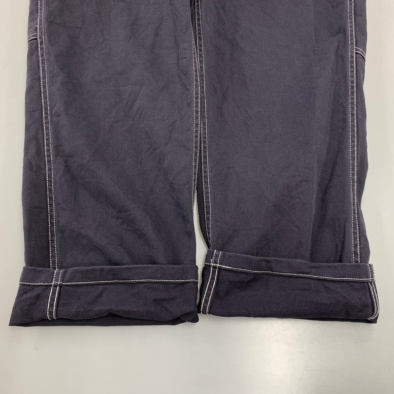 【中古品】【メンズ】 SUPREME シュプリーム×NIKE ナイキ AR5575-010 18AW COTTON TWILL OVERALLS コットン ツイル オーバーオール 149-260818-cs-11-izu サイズ：M カラー：ネイビー系 万代Net店