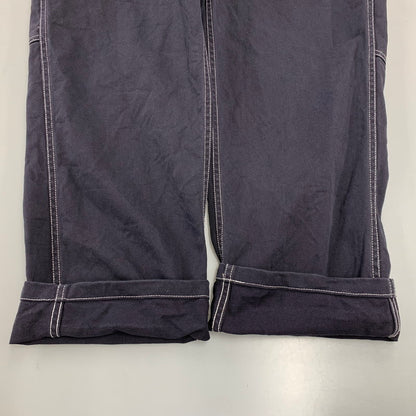 【中古品】【メンズ】 SUPREME シュプリーム×NIKE ナイキ AR5575-010 18AW COTTON TWILL OVERALLS コットン ツイル オーバーオール 149-260818-cs-11-izu サイズ：M カラー：ネイビー系 万代Net店