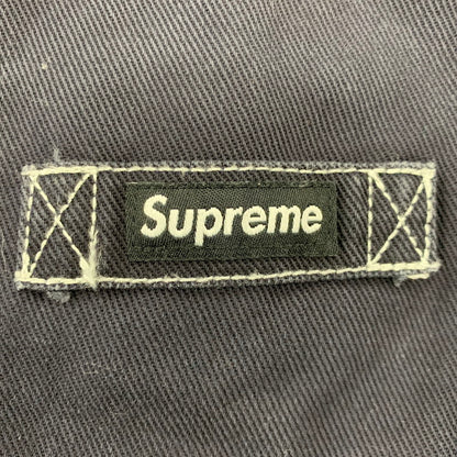【中古品】【メンズ】 SUPREME シュプリーム×NIKE ナイキ AR5575-010 18AW COTTON TWILL OVERALLS コットン ツイル オーバーオール 149-260818-cs-11-izu サイズ：M カラー：ネイビー系 万代Net店