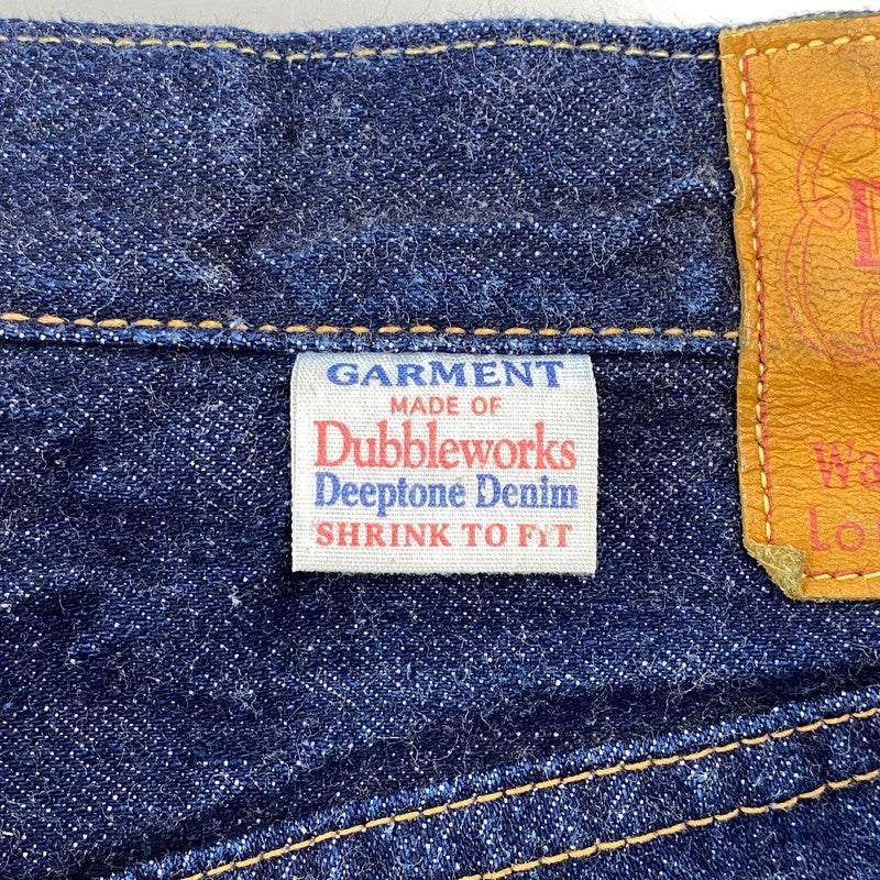 【中古品】【メンズ】 DUBBLEWORKS ダブルワークス DENIM PANTS LOT.330 デニムパンツ ジーンズ 156-260829-as-03-izu サイズ：32×32 カラー：インディゴ 万代Net店