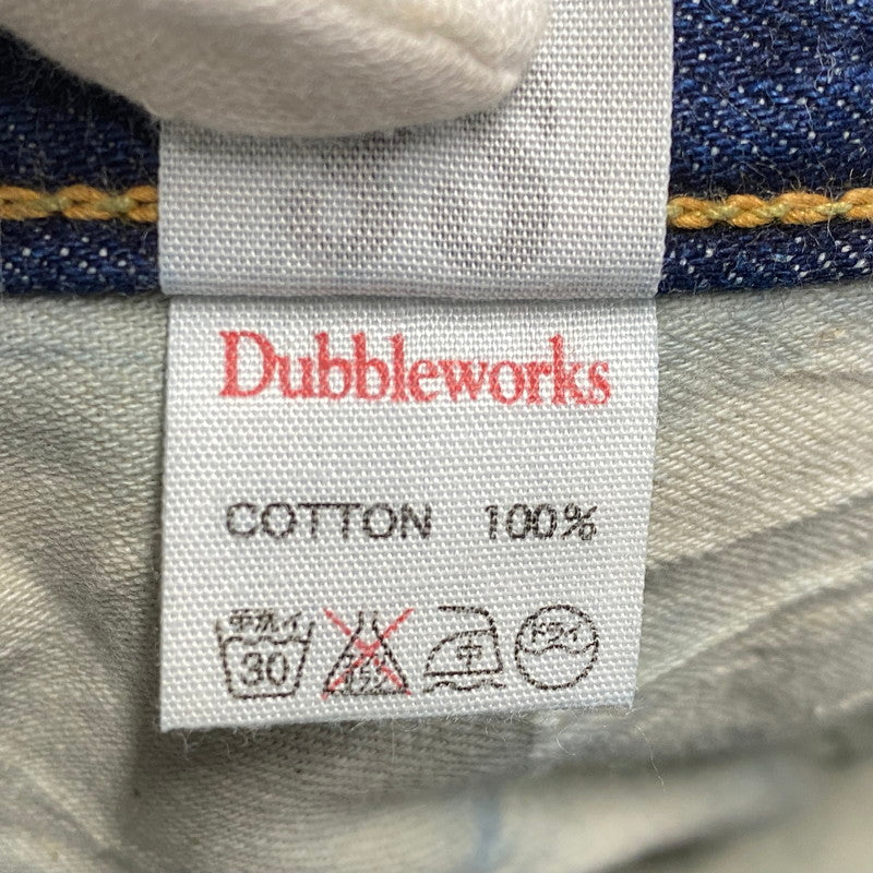 【中古品】【メンズ】 DUBBLEWORKS ダブルワークス DENIM PANTS LOT.330 デニムパンツ ジーンズ 156-260829-as-03-izu サイズ：32×32 カラー：インディゴ 万代Net店