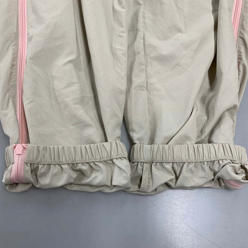 【中古品】【メンズ】 SUPREME シュプリーム 25SS CONTRAST ZIP WARM UP PANT コントラスト ジップ ウォーム アップ パンツ ボトムス ズボン 149-260818-cs-05-izu サイズ：S カラー：ベージュ 万代Net店